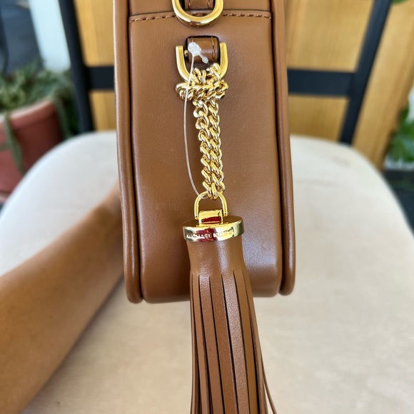 52. MICHAEL KORS Signature Jet Set Charm Medium Camera Crossbody Bag - Picture 8 of 10